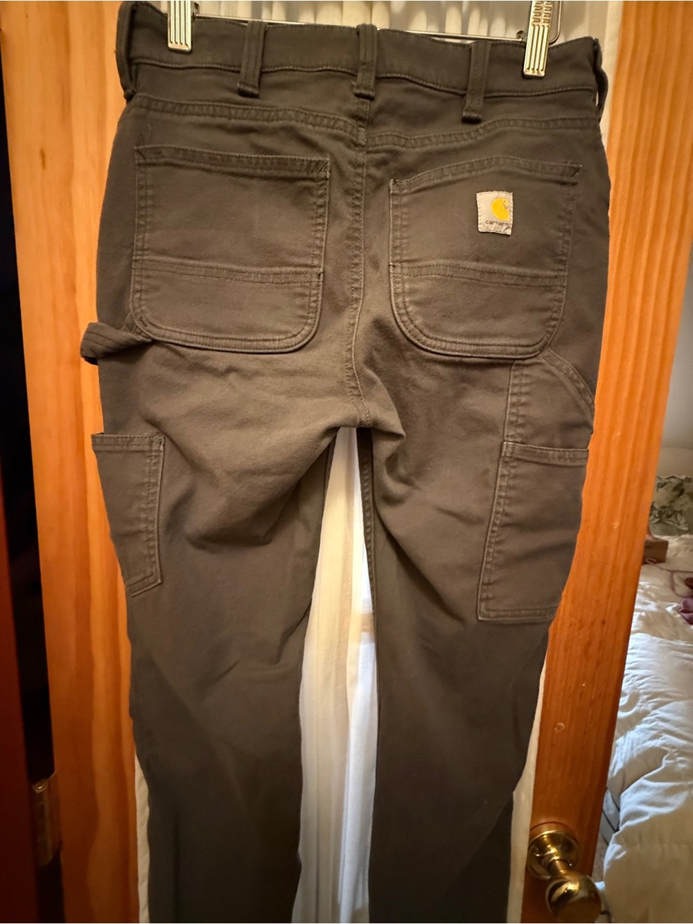 Carhartt Women's Rugged Flex Relaxed Fit Canvas Work Pants Size 2 - Picture 5 of 7